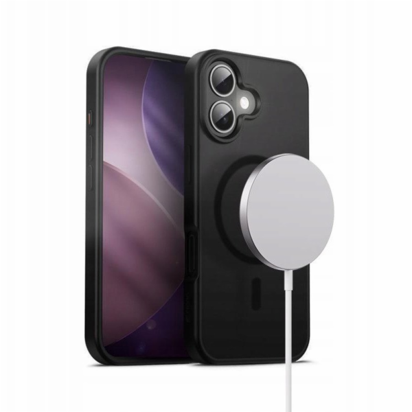 CRONG Hybrid Frost MAG Cover iPhone 17 MagSafe černý kryt