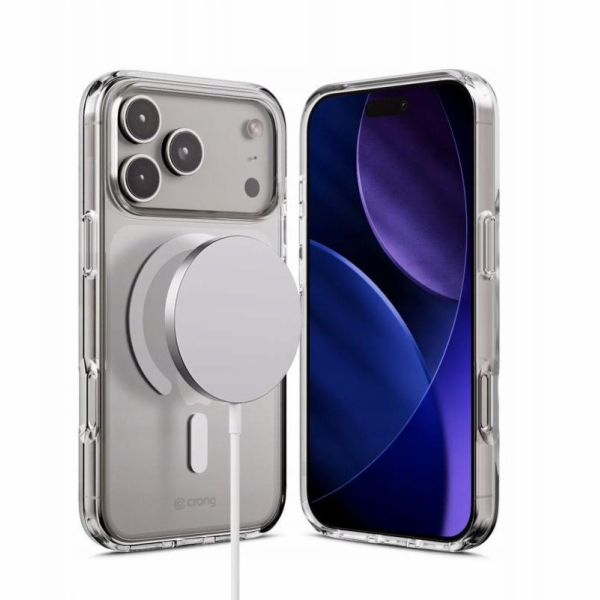 CRONG Průhledný kryt MagSafe pro iPhone 17 Pro