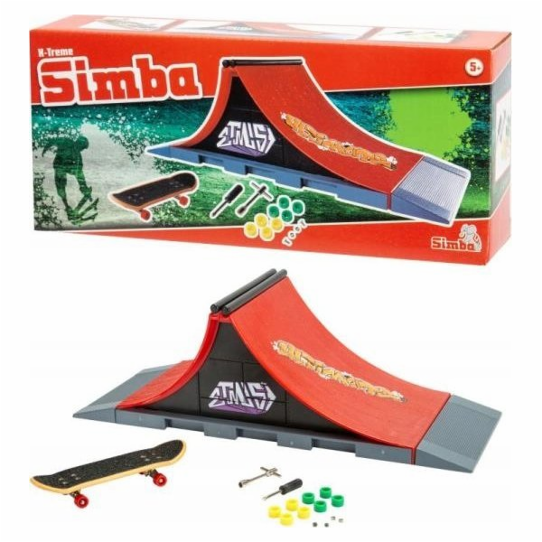 Simba Sada mini skateboardů WOT s rampou Ultimate