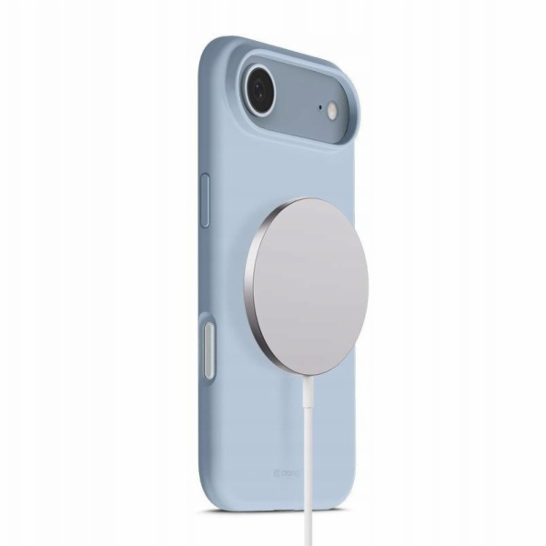 CRONG Barevný magnetický kryt - MagSafe iPhone Air modrý