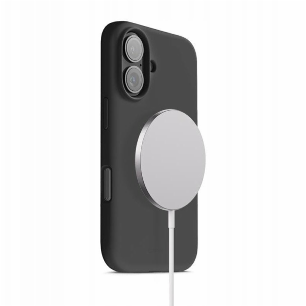 CRONG Barevný magnetický kryt MagSafe pro iPhone 17, černý