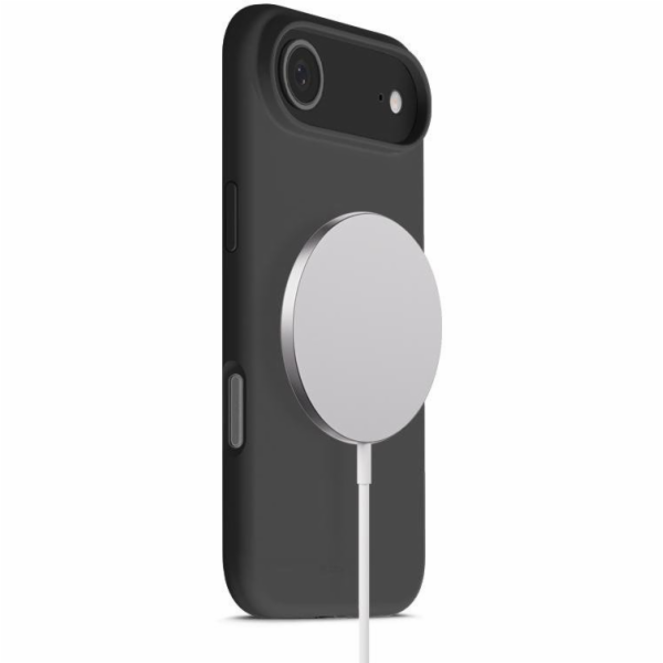 CRONG Barevný magnetický kryt - MagSafe iPhone Air, černý