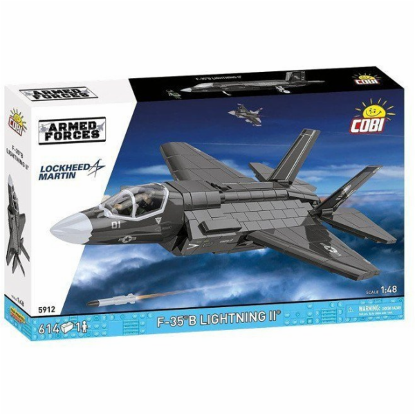 Cobi Klocki Stavebnice F-35B Lightning II, 614 dílků