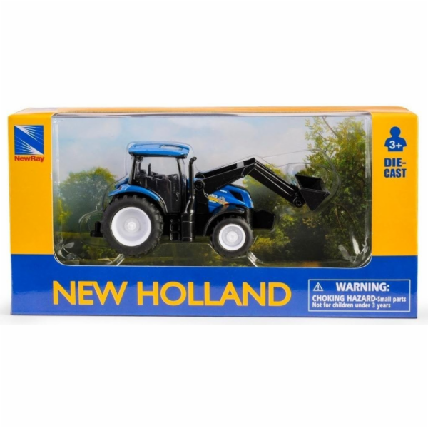 Daffi Minitraktor New Holland T6 s přívěsem