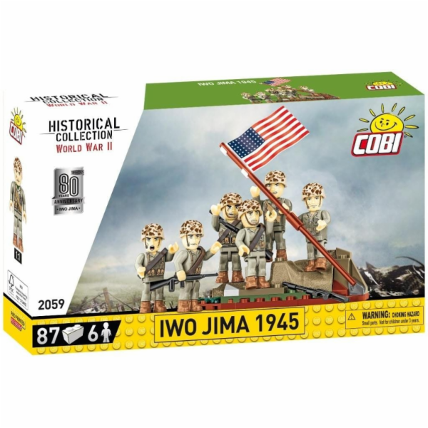 Cobi Klocki Iwodžima 1945 bloků 87 bloků