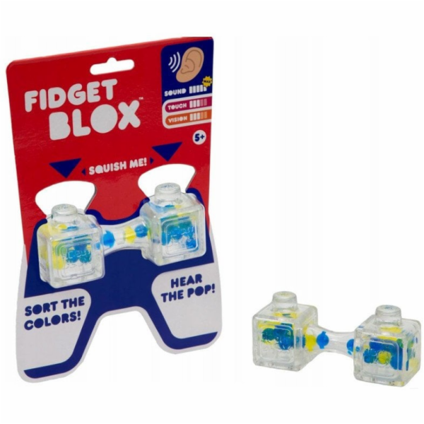 Goliath Fidget Spinner Blox Squish Me modrý