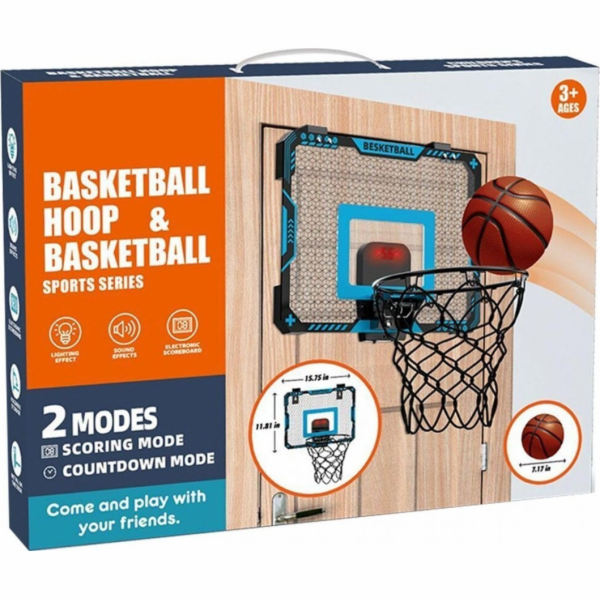 Madej Basketbalová deska s míčem a pumpou