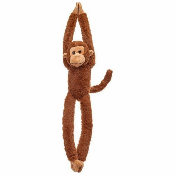 Beppe Hnědý závěsný maskot opice 40 cm