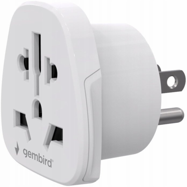 Gembird Americký světový 10A napájecí adaptér