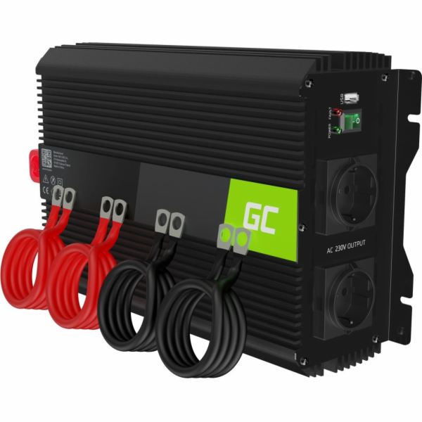 Green Cell Měnič napětí 12V 3000W/6000W