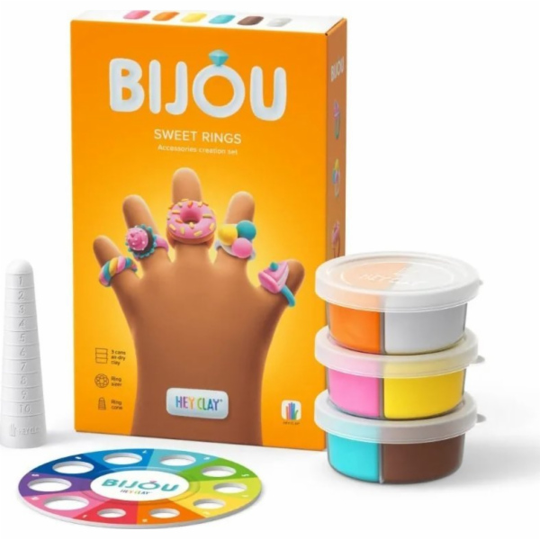 Tm Toys Sladké prsteny Hey Clay Bijou