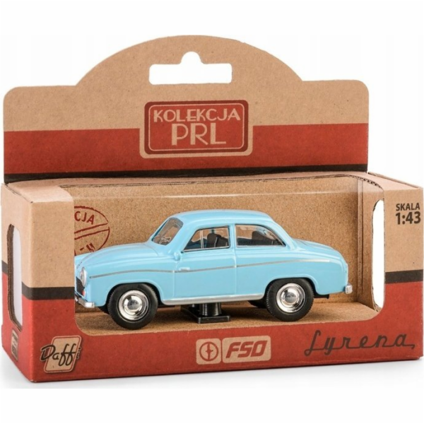 Daffi Vozidlo PRL Syrena 104 - Modrá