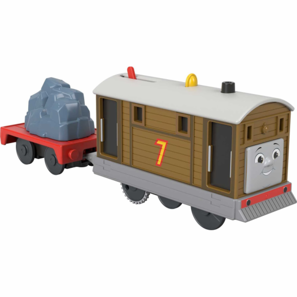 Fisher Price Lokomotiva Tomáš a jeho přátelé Toby s motorem