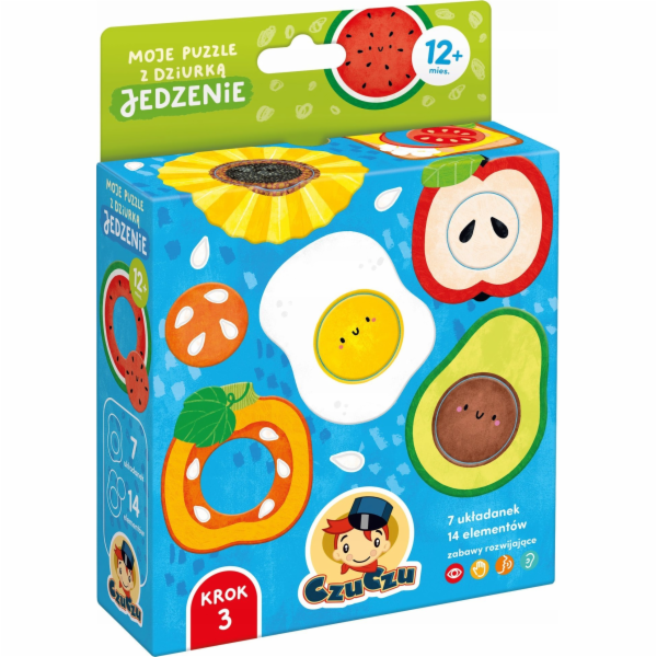 CzuCzu Moje puzzle s dírou - Jídlo