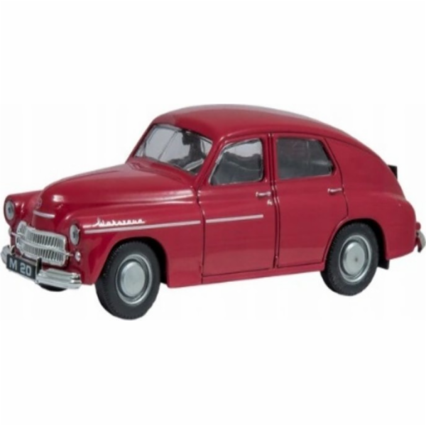 Daffi Vozidlo PRL Varšava M20 taxi cherry
