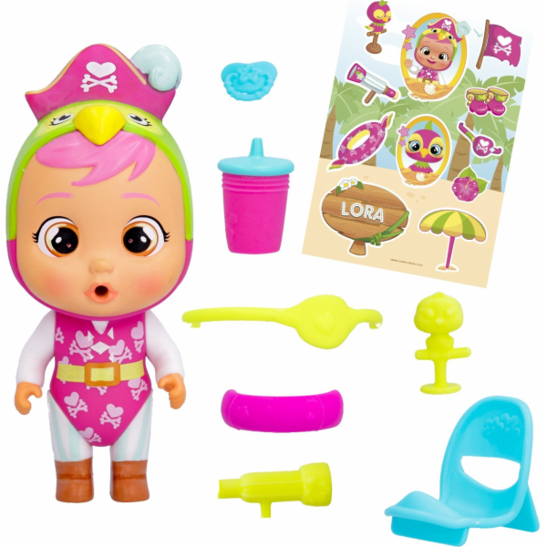 Tm Toys Panenka Cry Babies Magic Tears Beach Babies, Lora