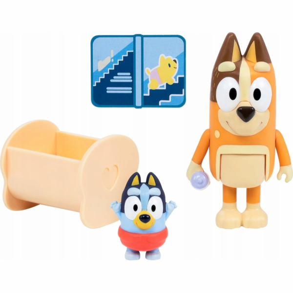 Tm Toys Sada 2 figurek Bluey Baby Bluey a Chloe