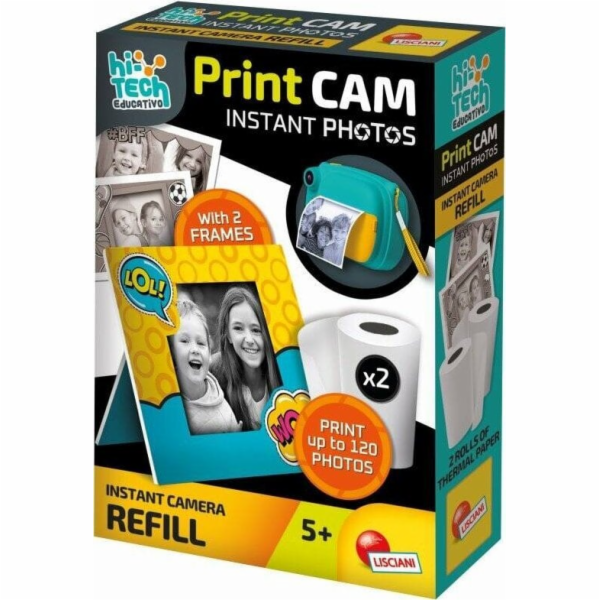 Lisciani Fotorolky Print Cam 2 kusy