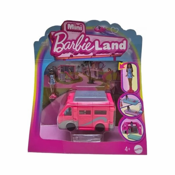 Mattel Barbie Mini Obytný vůz Barbieland