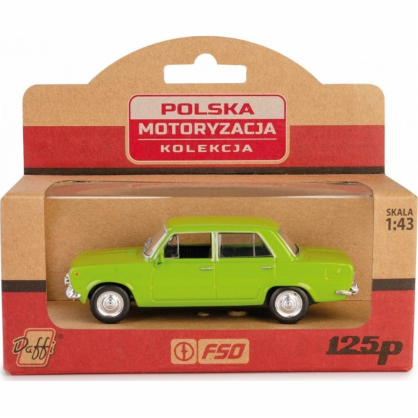 Daffi Zelené vozidlo PRL Fiat 125p