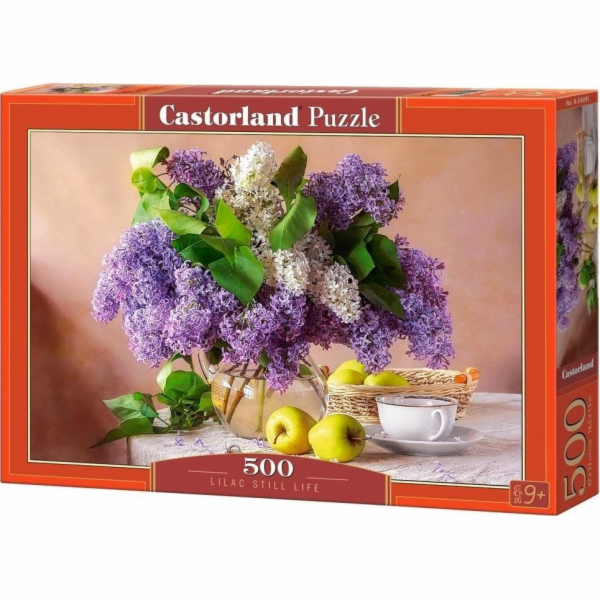 Castor 500dílné puzzle Květy šeříku ve váze