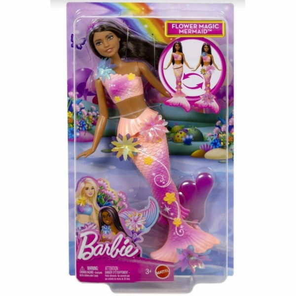 Mattel Barbie Mořská panna Brunetka Panenka
