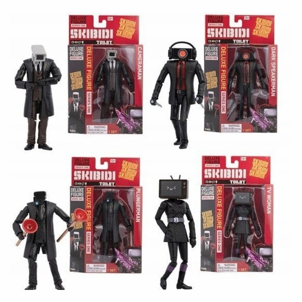 Cobi Skibidi WC - Luxusní figurky 15 cm