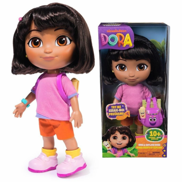 Spin Master Dora Zpívej a prozkoumávej panenku (anglicky/...