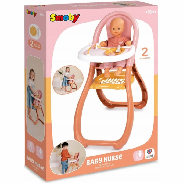 Smoby Dětská židlička pro krmení