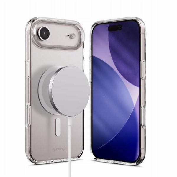 CRONG Průhledný kryt MAG - Průhledný kryt MagSafe pro iPh...