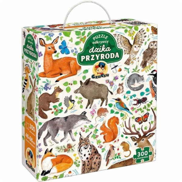 CzuCzu Puzzle pro průzkumníky - Divoká zvěř 300 dílků