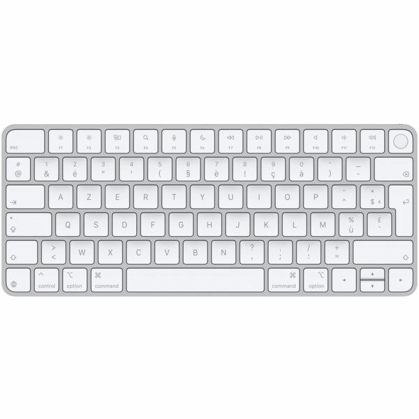 Apple Magic Keyboard mit Touch ID (silber/weiß, FR-Layout...