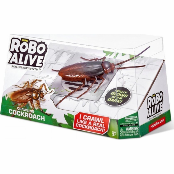 ZURU ROBO ALIVE Svítící lezoucí šváb