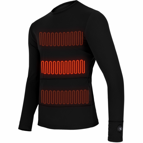 Glovii GJ1XL košile/top Crew neck Dlouhý rukáv Elastan Po...
