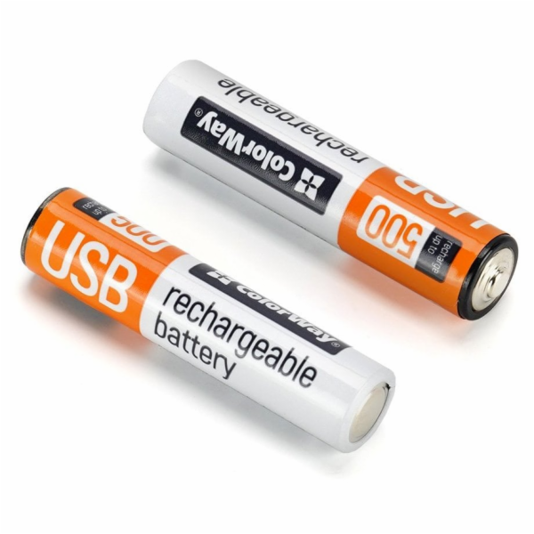 Colorway nabíjecí baterie AAA 590mAh/ USB-C/ 1.5V/ 2ks v ...