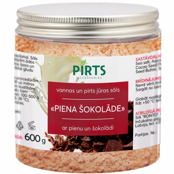 Mořská sůl do sauny Mléčná čokoláda, 600g