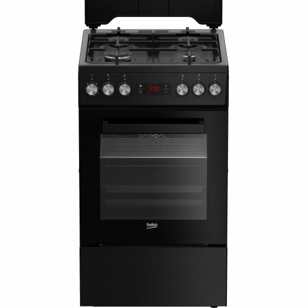 Beko Plynový elektrický sporák FSM52331DBDS