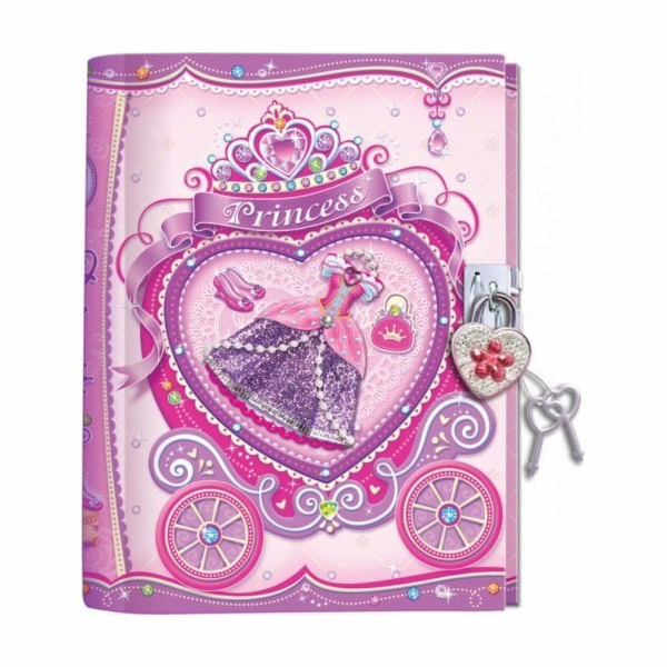 Pulio Deník s visacím zámkem Pecoware - princezna
