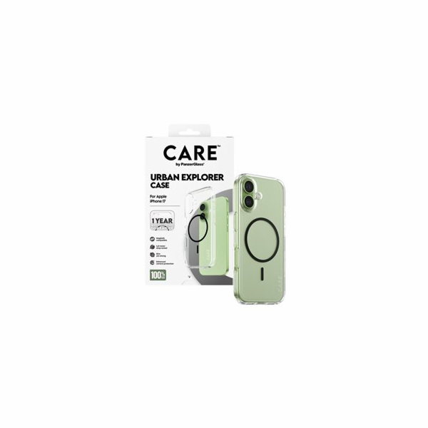 PanzerGlass CARE Apple iPh17 Urb tr/bl MgSf