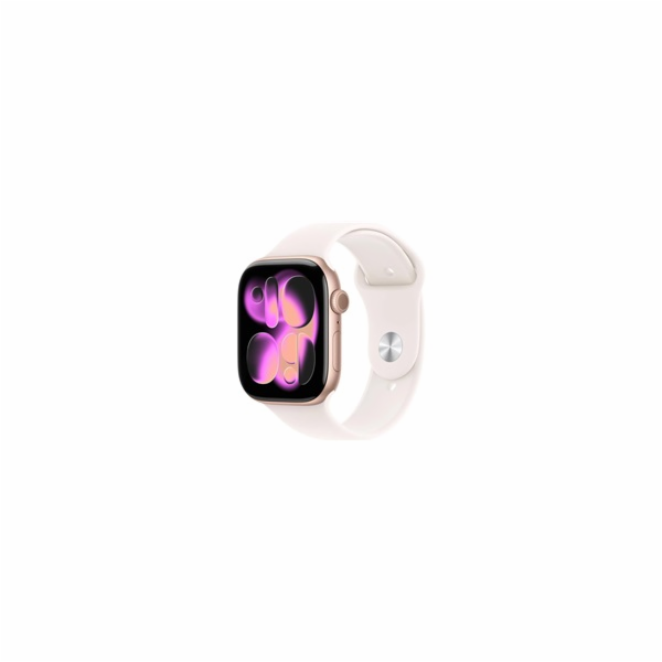 Apple Watch Series 11 GPS 46mm Rose Gold Aluminium Case w...