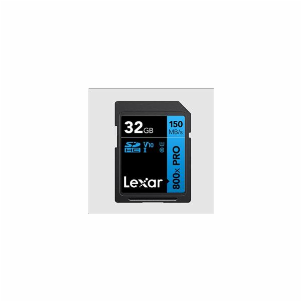 Lexar paměťová karta SD 32GB High-Performance 800x PRO (B...