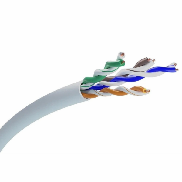 ExtraLink CAT5E UTP (U/UTP) V2 interní | Kroucená dvojlin...