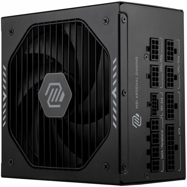 MSI zdroj MAG A1000GLS PCIE5/ 1000W/ ATX3.1/ akt. PFC/ 7 ...