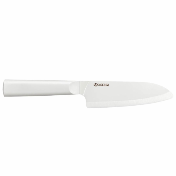 Kyocera Nůž Santoku 14 cm, bílá čepel, bílá rukojeť