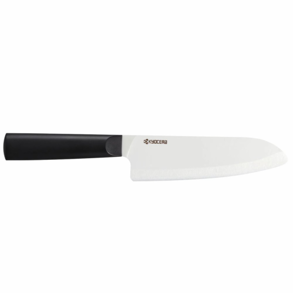 Kyocera Kuchařský nůž Santoku 16 cm, bílá čepel, černá ru...