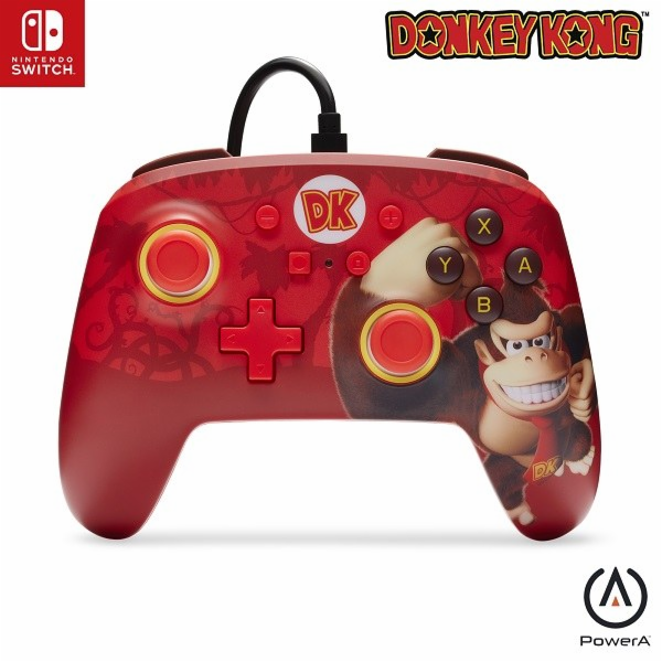 PowerA Vylepšený kabelový ovladač pro Nintendo - Donkey K...