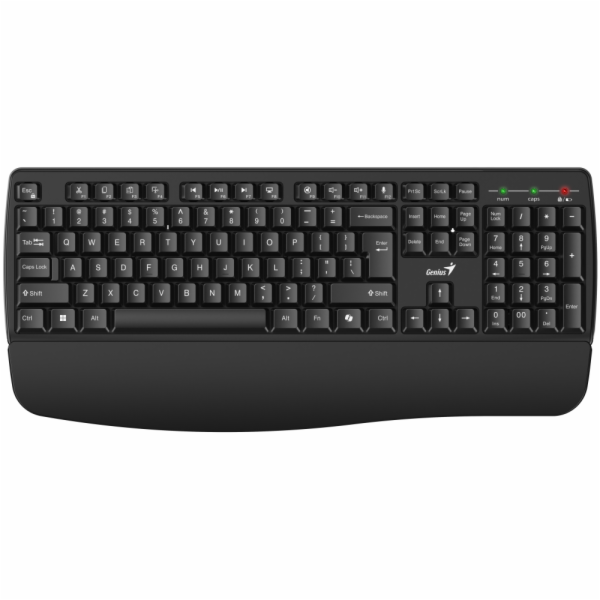 GENIUS KB-7123/ bezdrátová 2,4GHz/ ergo předložka/ Copilo...