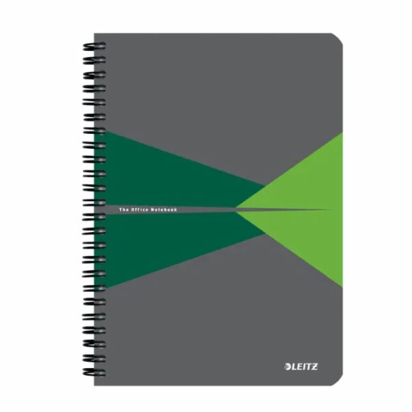 Leitz zápisník Office A5 s kartonovými deskami, drátěná v...