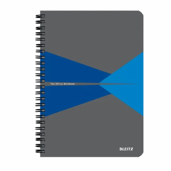Leitz zápisník Office A5 čtverečkovaný, drátěná vazba, PP...