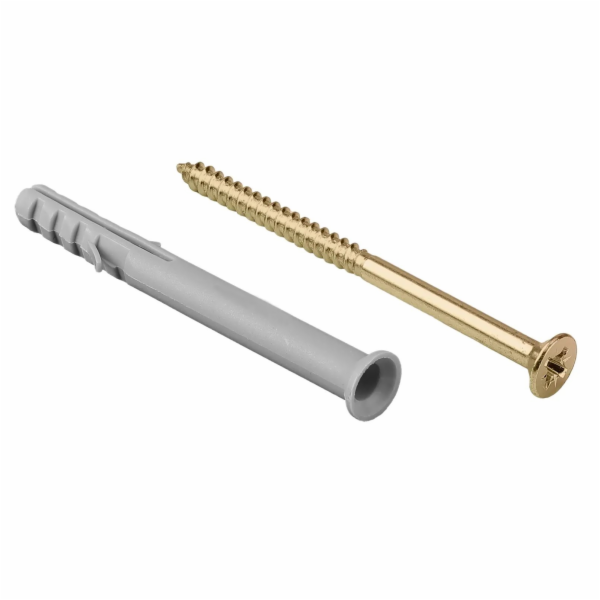 Wadfow&nbsp;Hmoždinka&nbsp;rámová&nbsp;8x80mm+vrut&nbsp;5.2x85mm,sada&nbsp;10&nbsp;ks